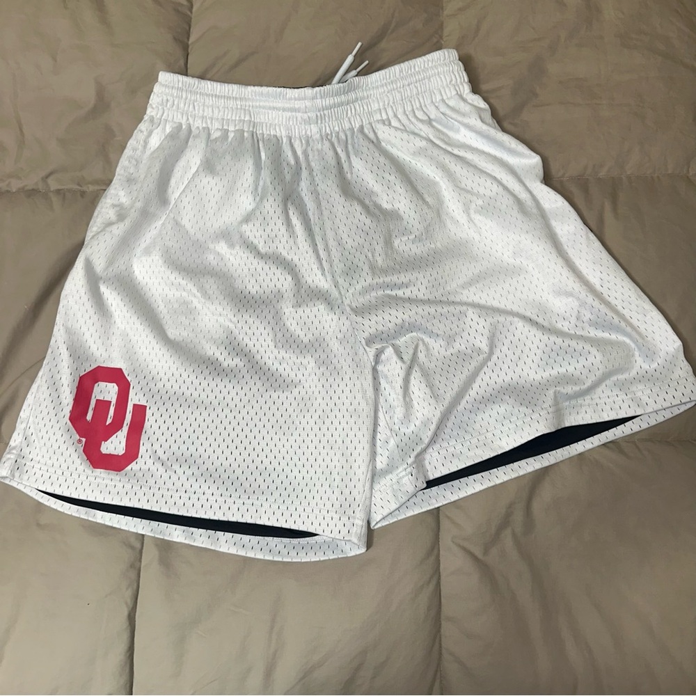 Oklahoma University Sooners Men's Mesh Basketball Shorts